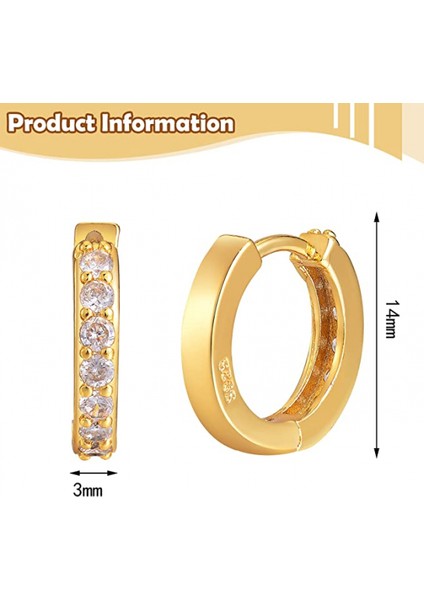 Yapay Elmas Halka Küpeler Altın Kaplama Pirin? Küpeler Kristal Fit Menteşeli Küpeler Kadın Siyah Alt?n (Yurt Dışından) fırsatları