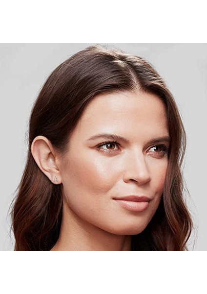 S925 Gümüş Zirkon Saplama Küpe 26 Ingilizce Harf Zirkonyum Tam Elmas Küpe --- Gül Altın A (Yurt Dışından) fiyatları