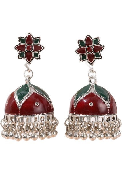 Vintage Boho Tribal Küpe Etnik Damla Kuş Kafesi Çan Püskül Küpe Bayan Için (Yurt Dışından)