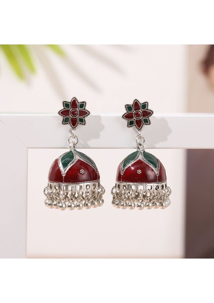 Vintage Boho Tribal Küpe Etnik Damla Kuş Kafesi Çan Püskül Küpe Bayan Için (Yurt Dışından) fiyatları