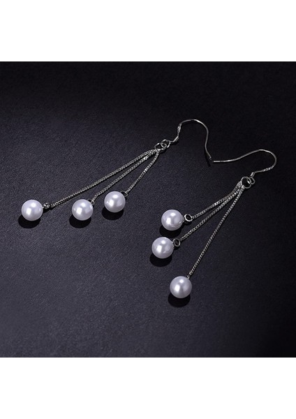 Bir ?ift Kulak Kancası? Uzun Incil Markası Güzel Zarif Parlak Doku Küpe Küpe Hediye (Yurt Dışından) fiyatları