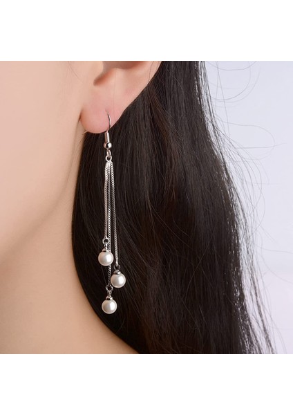 Bir ?ift Kulak Kancası? Uzun Incil Markası Güzel Zarif Parlak Doku Küpe Küpe Hediye (Yurt Dışından) fırsatları