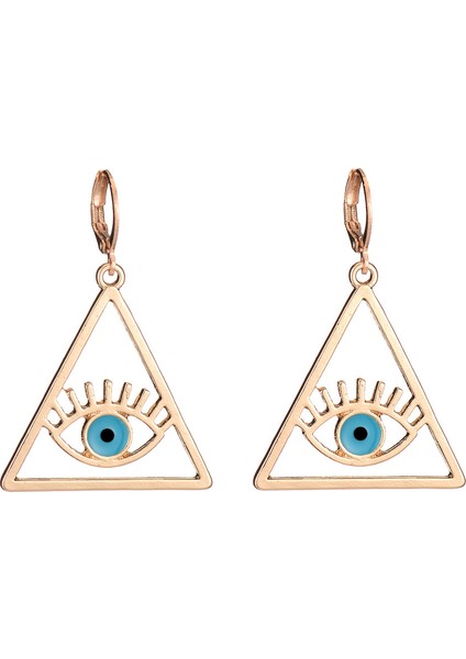 Kadınlar Için Küpe, Kaplama Nazar Küçük Dangle Hoop Huggie Küpe Kadınlar Için Takı Hediyeler (Yurt Dışından)