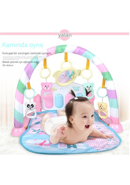 Spor Rafı Bebek 0-1 Yaş Pedal Oyuncak Bebek Müzik Pedal Piyano Emekleme Oyun Pedi Spor Rafı (Yurt Dışından) modelleri