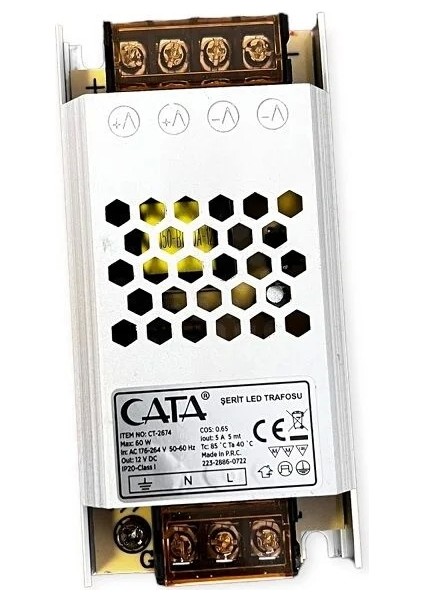 CT-2674 60 Watt 5 Amper LED Trafosu