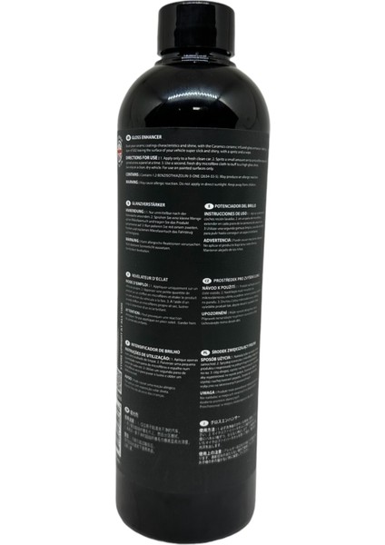 Caramics Gloss Enhancer Seramik Bazlı Hızlı Cila 500ML. modelleri