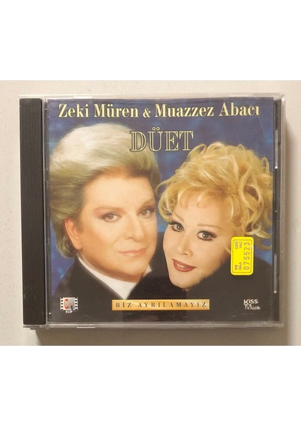 Zeki Müren & Muazzez Abacı Düet Biz Ayrılamayız CD