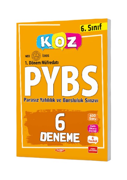 Koz 6.Sınıf PYBS 6 Deneme fiyatları