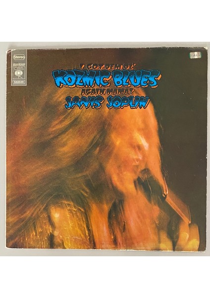 Janis Joplin I Got Dem Ol Kozmic Blues Again Mama! Lp