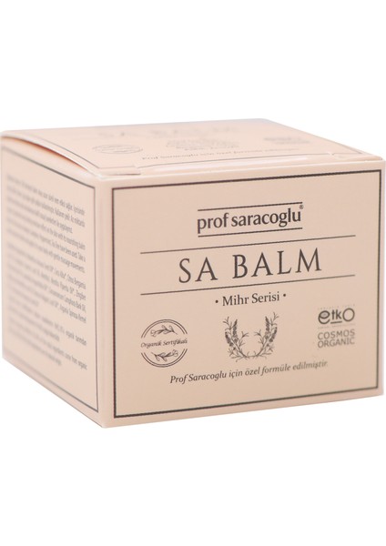 Prof Saraçoğlu Sa Balm 15 Ml. Mihr Serisi Organik Sertifikalı