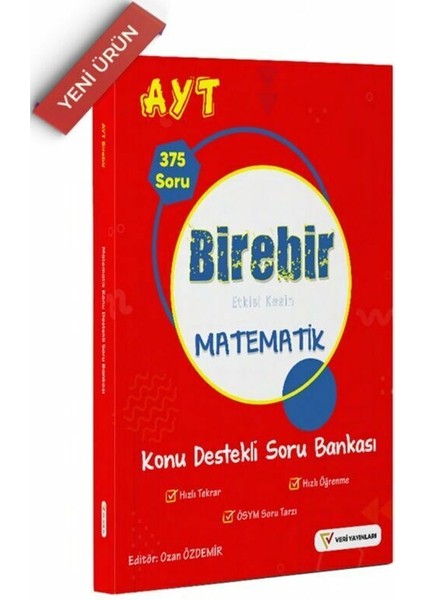 Ayt Matematik Birebir Konu Destekli Soru Bankası