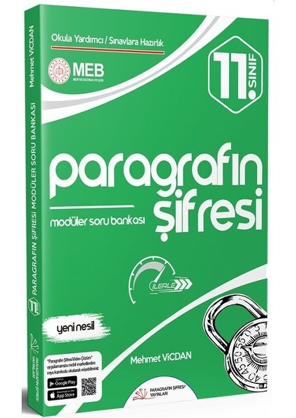 Paragrafın Şifresi Yayınları 11.Sınıf Paragraf Modüler Soru Bankası