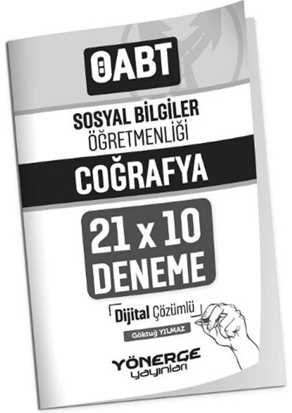 2023 Öabt Sosyal Bilgiler Öğretmenliği Coğrafya 21X10 Deneme Çözümlü Yönerge Yayınları