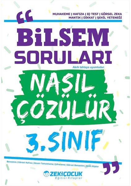 3. Sınıf Bilsem Soru Bankası Nasıl Çözülür Zeki Çocuk Yayınları