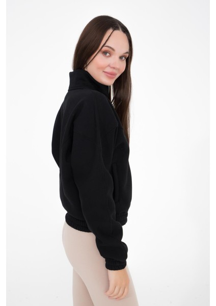 Jophiel Organik Pamuk Dik Yaka Fermuar Detaylı Sweatshirt fiyatları