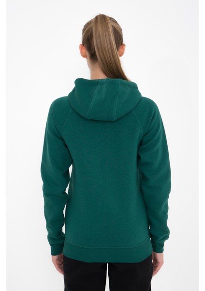 Ela Kapüşonlu 3 Iplik Fermuar Detaylı Loose Fit Örme Sweatshirt indirimleri