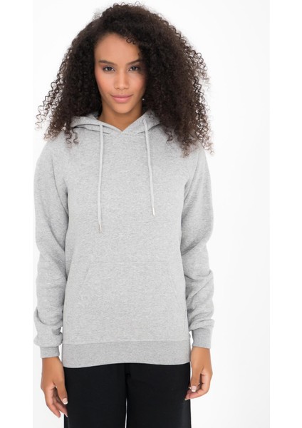 Irmak Kapüşonlu Kanguru Cep Detaylı Örme Sweatshirt fırsatları