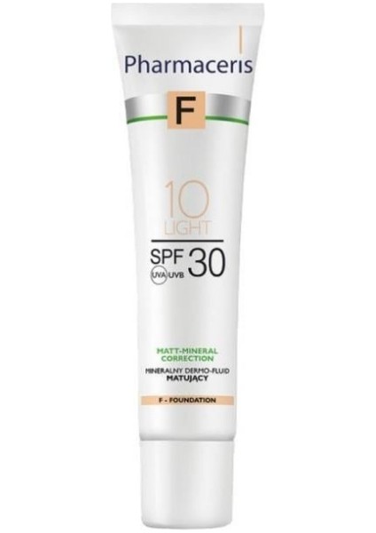 Anında Matlaştırıcı Fondöten 10 Light SPF30 30 ml -