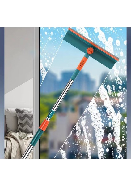 Teloskopik Mikrofiber Sihirli Çift Taraflı Çok Amaçlı Cam Silme Aparatı modelleri