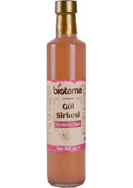 Gül Sirkesi 500ML Fermante %100 Saf ve Katkısız Güzellik Sirkesi 500ML