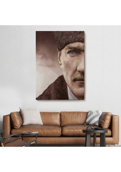 Mustafa Kemal Atatürk Dekoratif Duvar Tablosu -6166