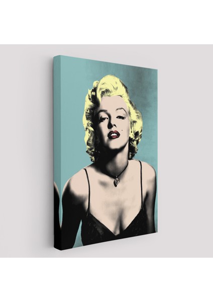 Marilyn Monroe Sarı Saçlı Kadın Modern Duvar SANATI-5251