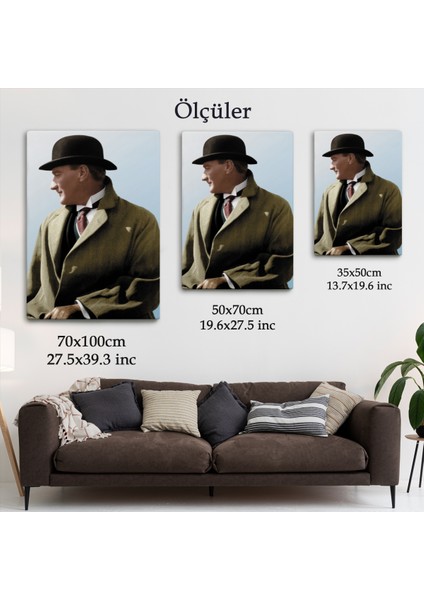 Atatürk Dekoratif Duvar TABLOSU-6464