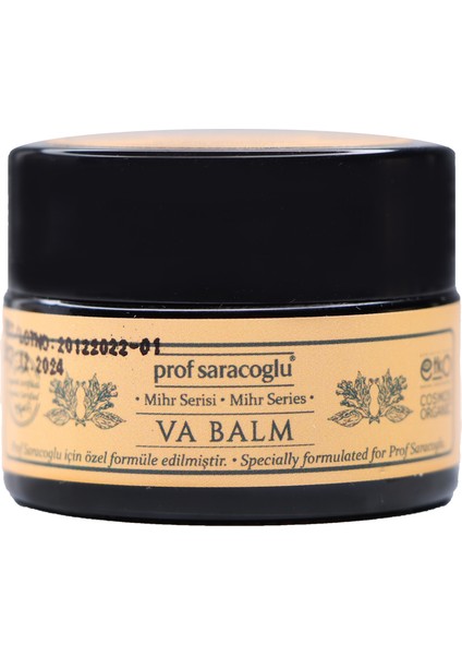 Prof Saraçoğlu Va Balm 15 Ml. Mihr Serisi Organik Sertifikalı