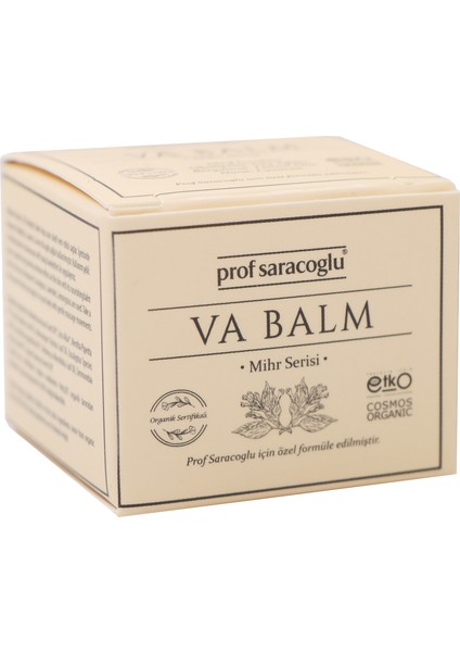 Prof Saraçoğlu Va Balm 15 Ml. Mihr Serisi Organik Sertifikalı