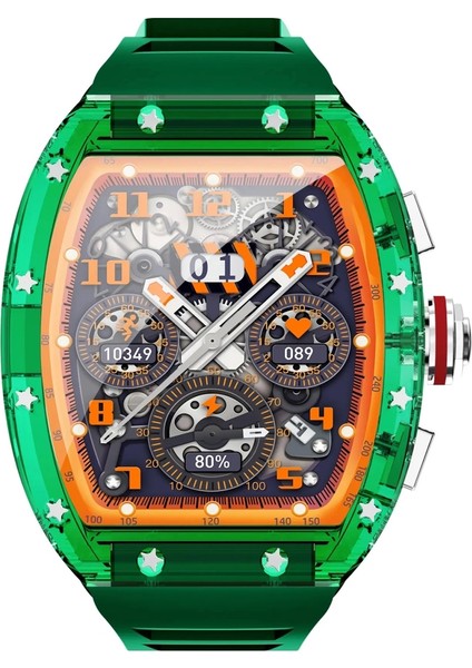 Akıllı Saat, Sesli Görüşme, Siri Asistan Özelliği, Darbeye Dayanıklı 2,2 Inc Ekran JG.001