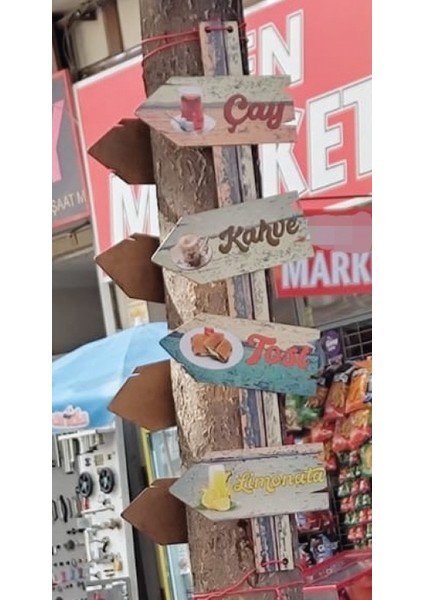 Dekoratif Yön Tabelası