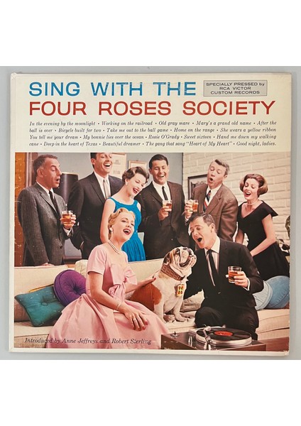 Four Roses Society Sing With The Four Roses Society Plak