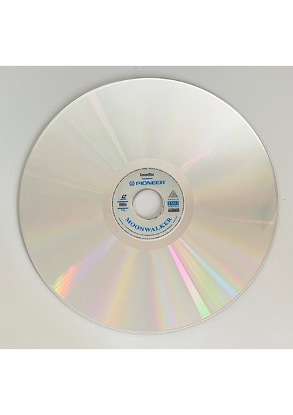 Michael Jackson Moonwalker Laser Disc (Plak Değildir)