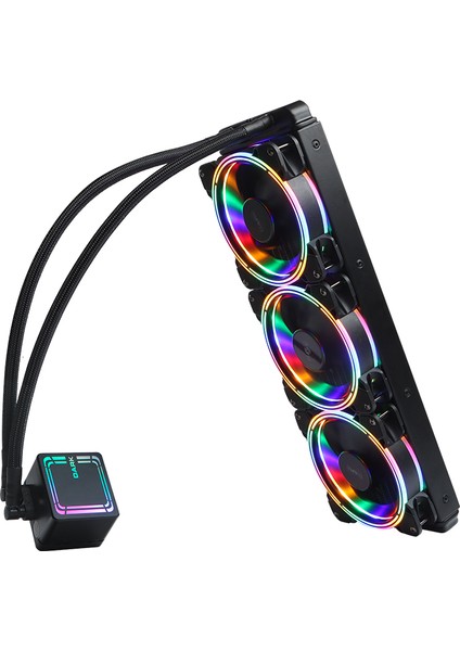 DKCCW360 AquaForce W360 360mm Fixed RGB LEDli Sıvı Soğutma