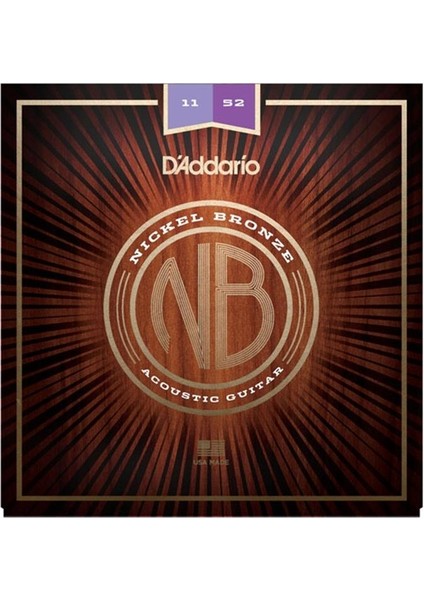 NB1152 Akustik Gitar Tel Seti
