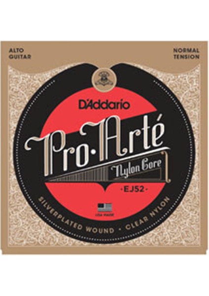 Daddarıo EJ52 Alto Klasik Gitar Teli 4/4
