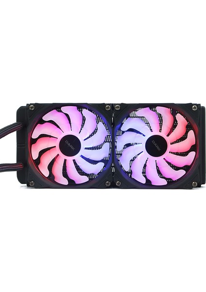 Aquaforce W247 240MM 2X12CM Argb LED Fan + Pompa Intel & Amd Uyumlu Sıvı Soğutma Sistemi (DKCCW247)