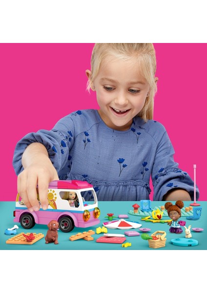 GWR35 Mega™ Barbie®'nin Mega Karavanı 123 Parça +5 Yaş