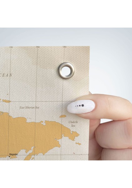 Dünya Haritası Dekoratif Kanvas Duvar Örtüsü-Halısı 1078 fırsatları