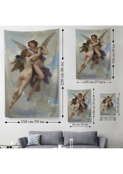 William Adolphe Bouguereau Tarafından 1890 Yılında Yapılmış Duvar Örtüsü - Halısı-5237 modelleri