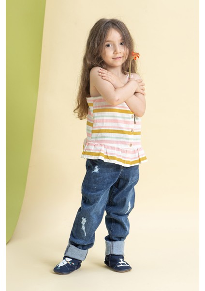 Buddy-Buddy Hyper Ballı Hardal Barefoot Akıllı Patik