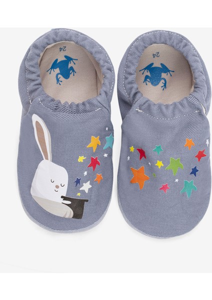 Bunny Wizard Hyper Toz Mavi Barefoot Akıllı Patik