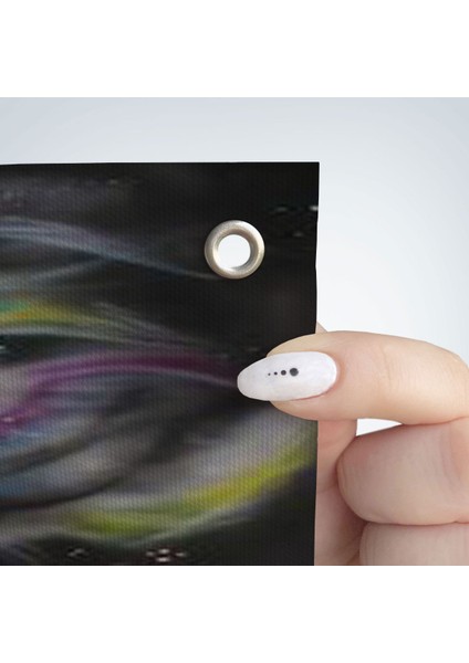 Renkli Kükreyen Aslan Duvar Örtüsü - Halısı, Pop Art, Sokak Sanatı-5316 fırsatları