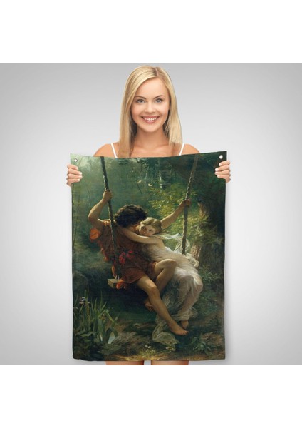 Pierre Auguste Cot'Ün Ilkbahar Adlı Duvar Örtüsü-Halısı-6355 fiyatları