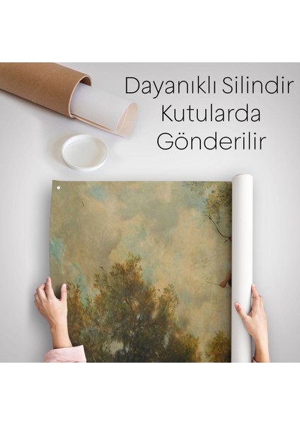 Eugene Fromentin'İn Sentorlar, At Adamlar Duvar Örtüsü - Halısı-6326