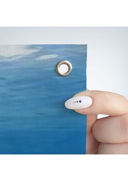 Su Altında Köpek Balığı Gezdiren Kadın Duvar Örtüsü-Halısı-6482 fırsatları