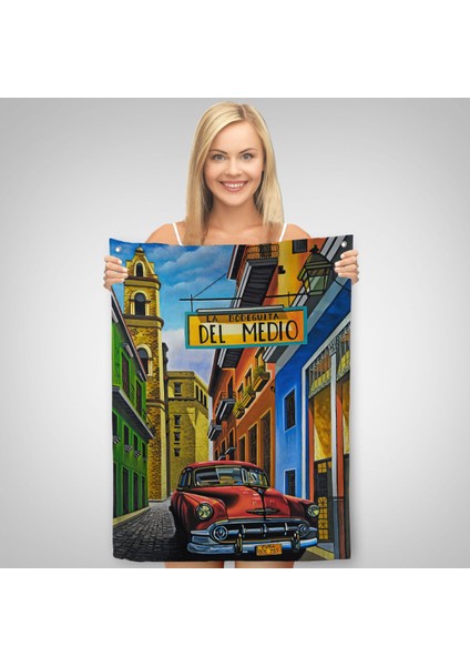 La Bodeguita Cuba Car Duvar Örtüsü-Halısı-6457 fiyatları
