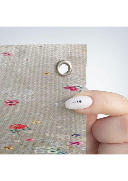 Renkli Çiçekler Duvar Örtüsü-Halısı - Halısı-6085 fırsatları