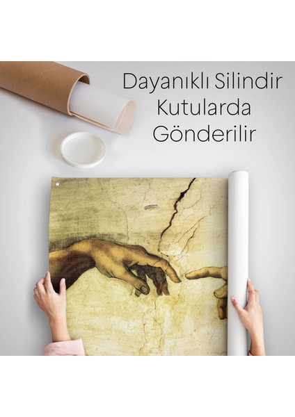 Yaratılışı Duvar Örtüsü-Halısı - The Creation Of Adam-6596 indirimleri