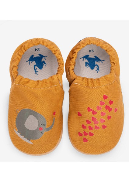 Cute Hose Hyper Ballı Hardal Barefoot Akıllı Patik